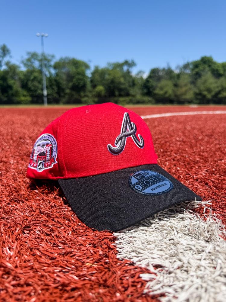 ATLANTA BRAVES 'RED' 9FORTY A-FRAME SNAPBACK
