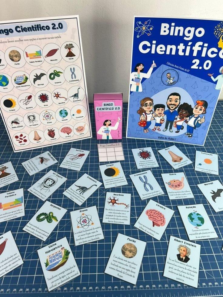 kid de ciencia didactico para niño