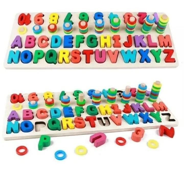 Letras ABC+ numeros didactico