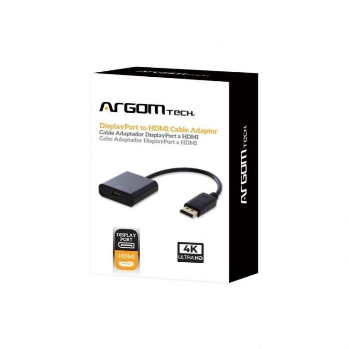 Adaptador Argom DisplayPort a HDMI