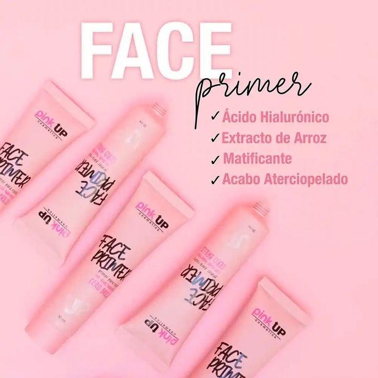 Face primer cero brillo PINK UP