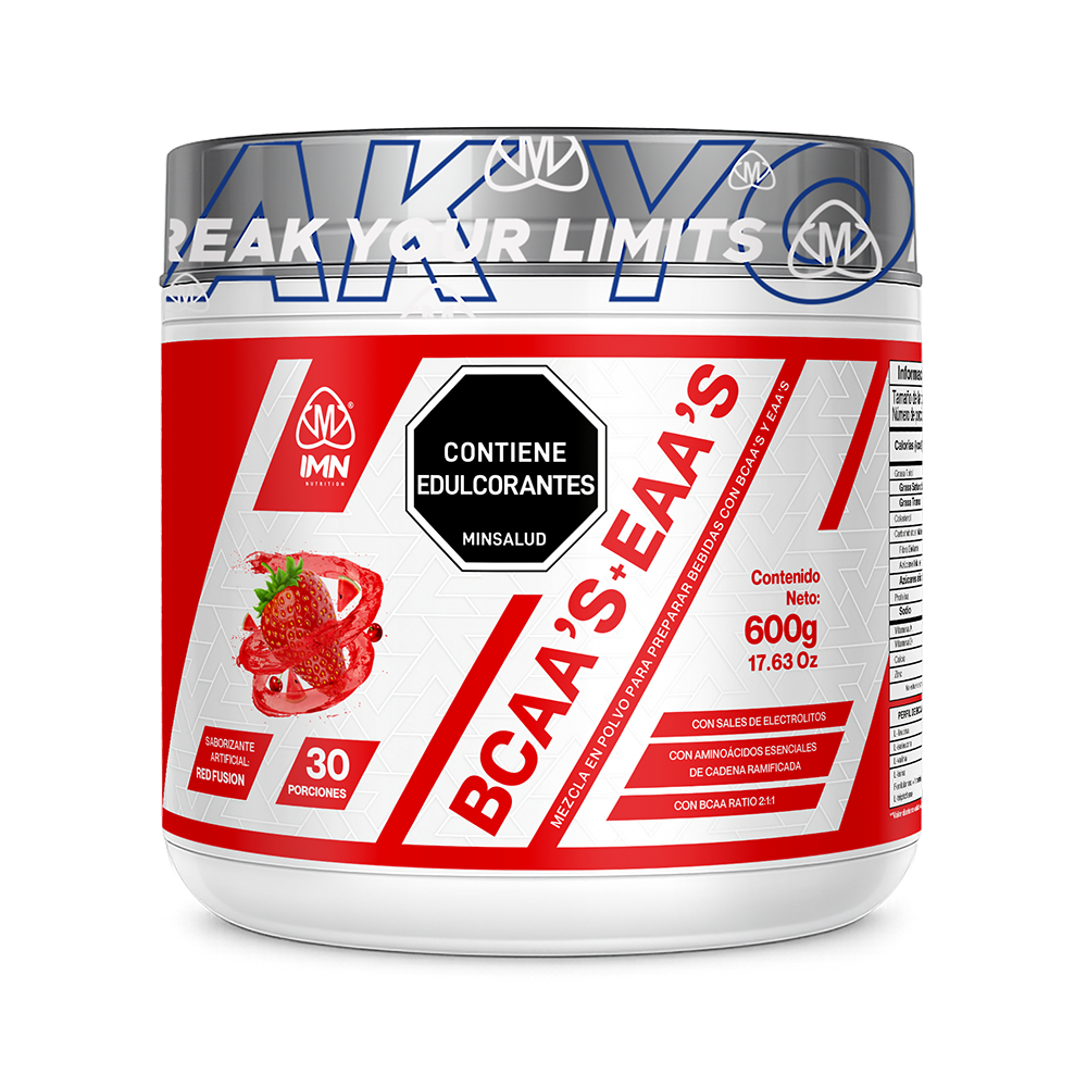 Bcaa 2:1:1 red fusión 600 gr