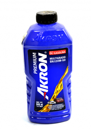 ACEITE MINERAL MOTO 4 TIEMPOS 20W-50 API SL 1 LITRO