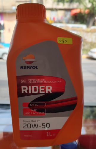 ACEITE REPSOL MINERAL 20W-50 1L