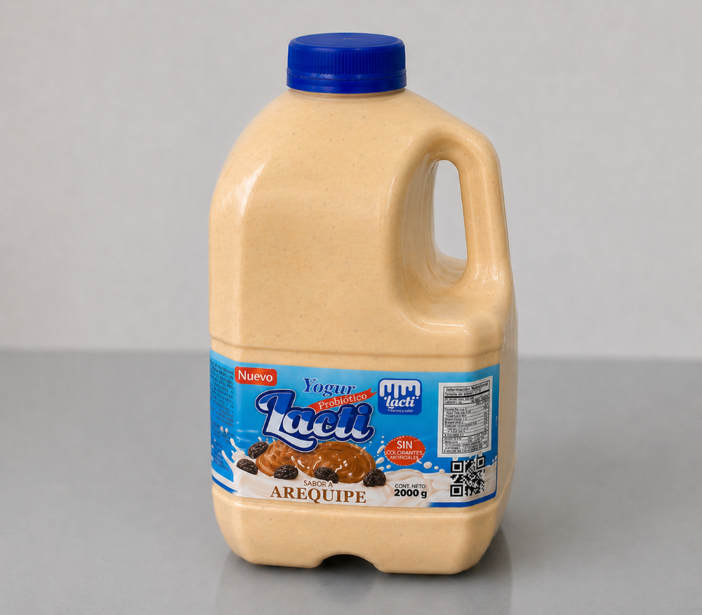 (AREQUIPE) 2 Litros - Yogurt Entero Lacti