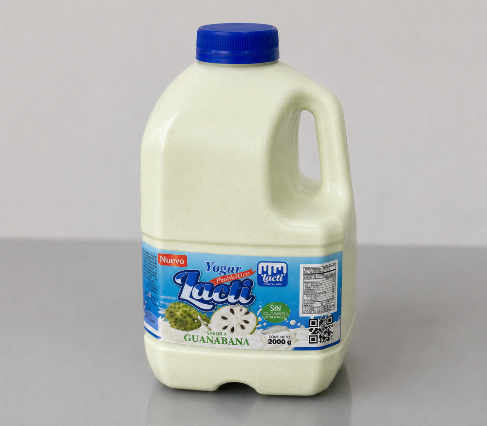 (GUANABANA) 2 Litros - Yogurt Entero Lacti