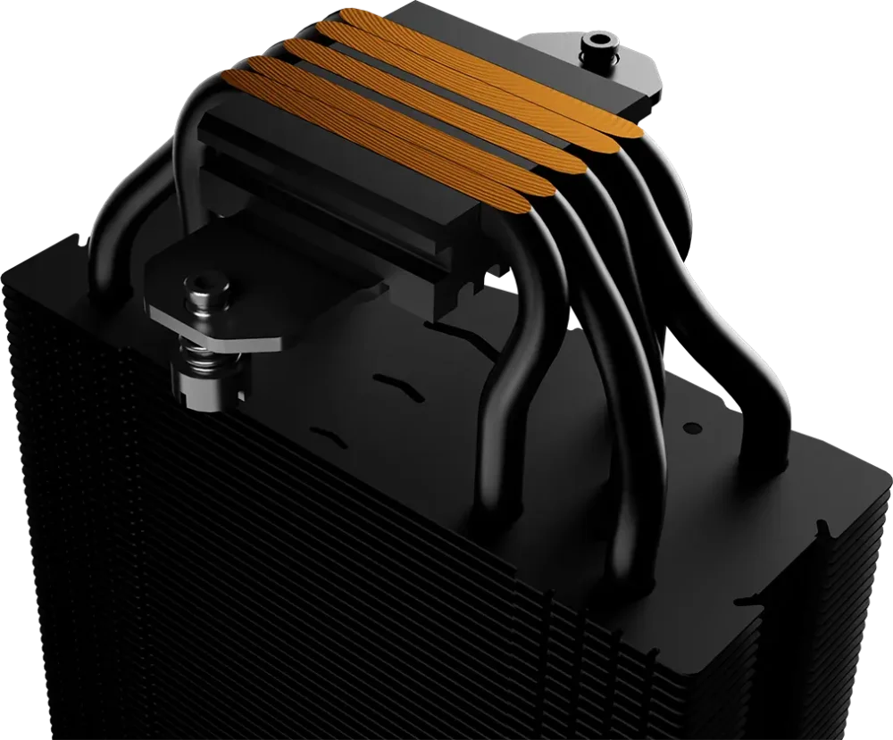 Miniatura 2 de  Cooler CPU Air Gamdias Boreas M2-51D V2 120MM 5 Heatpipes Display Digital Negro