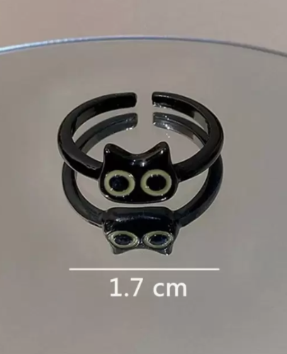 Miniatura 3 de Anillo cabeza de gato