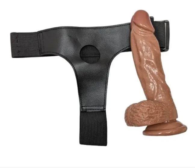 Arnes Consolador Strap On Extra Realista Con Dildo 20cm