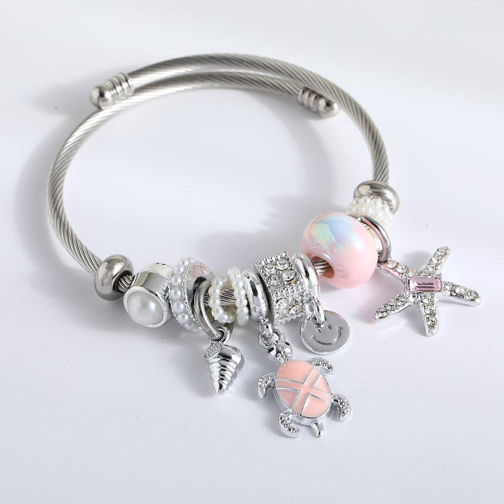 Brazalete Playero Paradise Beach rosa