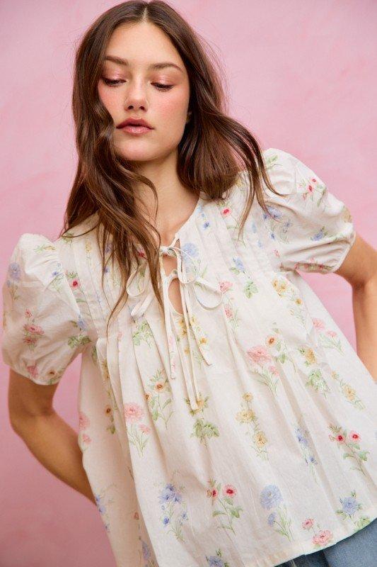Miniatura 2 de CAMISA  ESTAMPADO FLORAL CON MANGAS