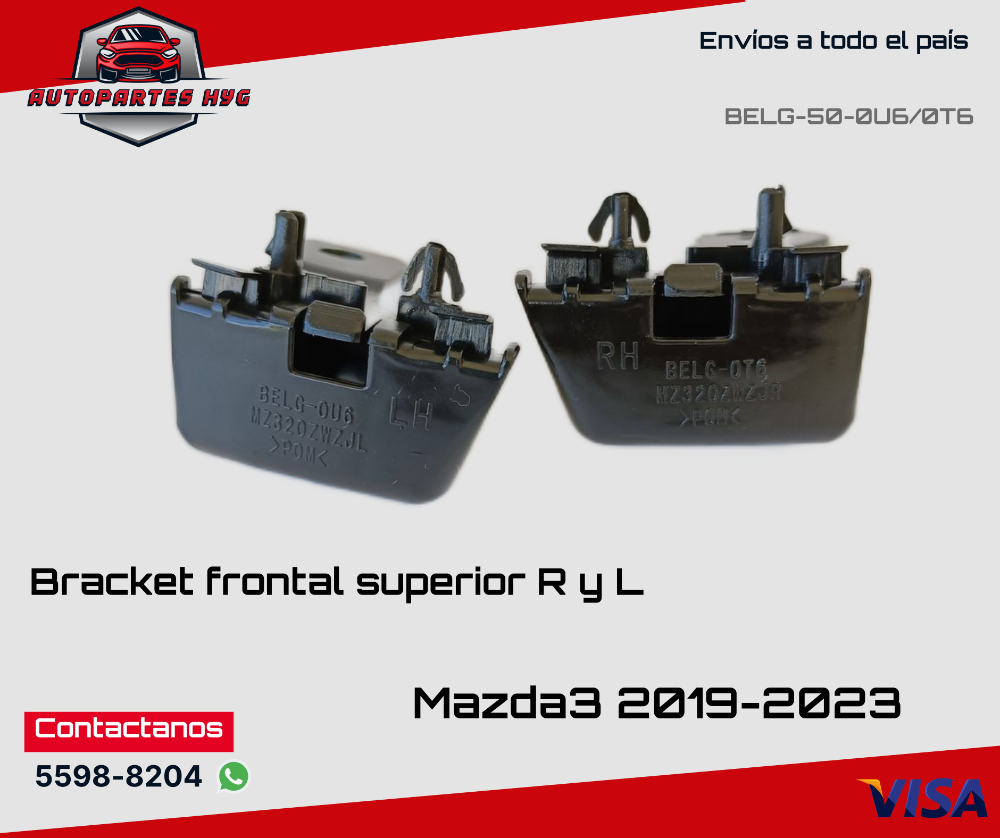 M3 Bracket superior RH