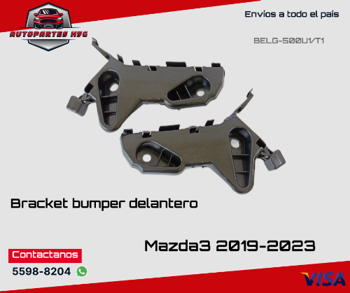 M3 Bracket bumper/lodera LH
