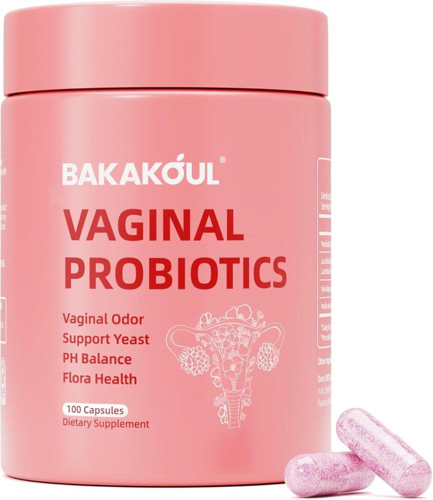 BAKAKOUL VAGINAL PROBIOTICS  10 BILLONES CFU 100 CAPSULA