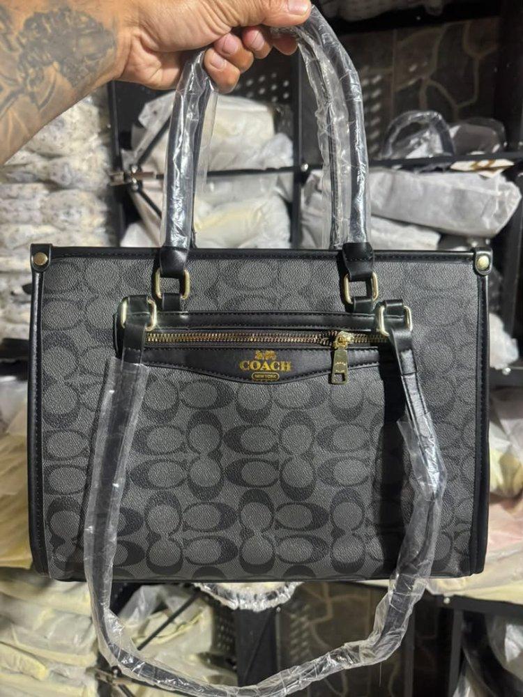 082 coach doble asa gris/negra 25