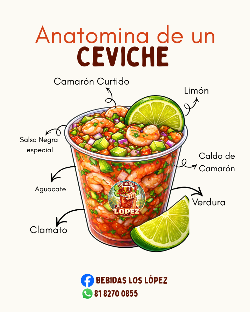 Ceviche de Camarón 1/2 L