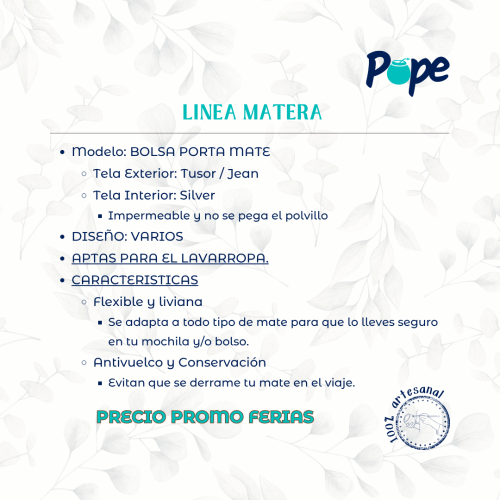 Miniatura 2 de BOLSA PORTA MATE