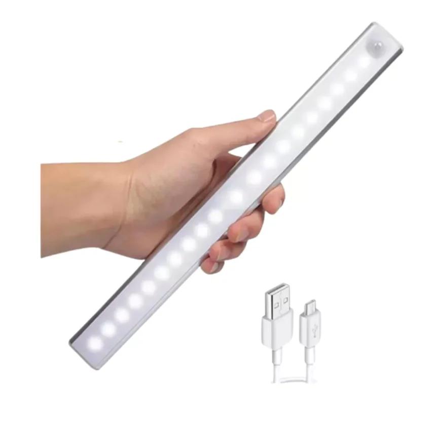 Barra Led Recargable Usb Luz Cálida