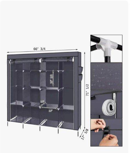 Miniatura 2 de Armario Armable De 4 Modulos