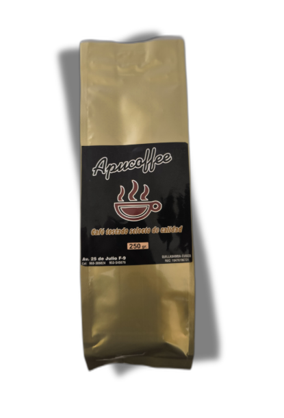 Miniatura 3 de Apucoffe, Café molido tostado selecto de calidad, Presentación Golden y Red de 250 gr.