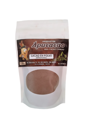 Miniatura 3 de Apucacao, Cacao en polvo,  Presentación de 150 gr.