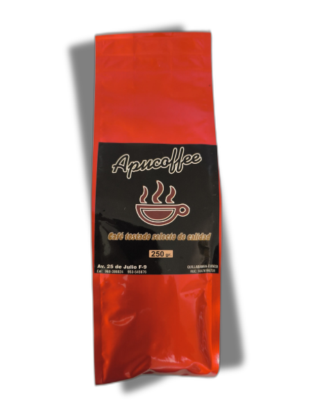 Miniatura 2 de Apucoffe, Café molido tostado selecto de calidad, Presentación Golden y Red de 250 gr.
