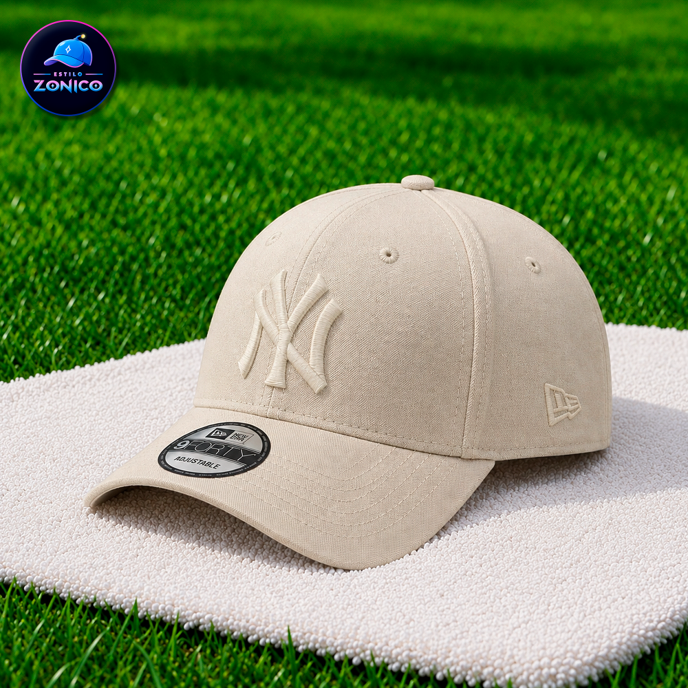 Miniatura 3 de Gorra Curva - NY (Beige)