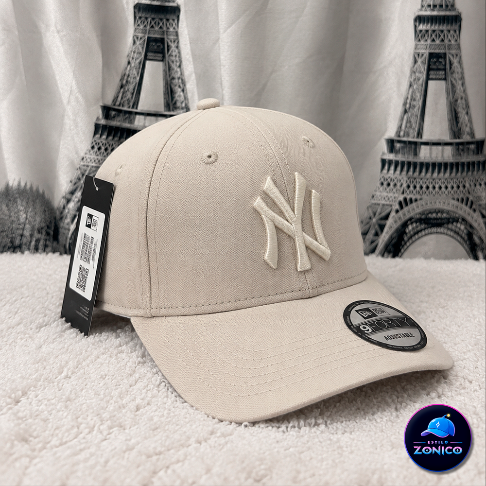 Gorra Curva - NY (Beige)