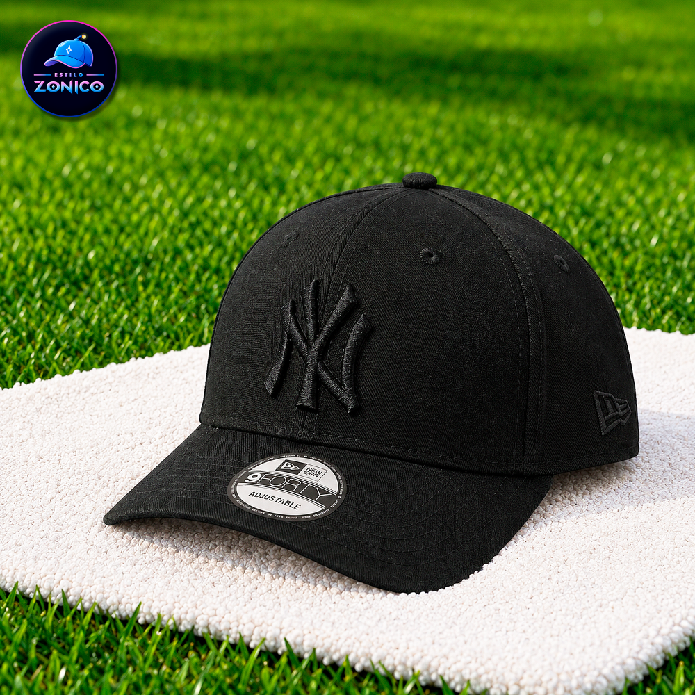 Miniatura 3 de Gorra Curva - NY (Negro)