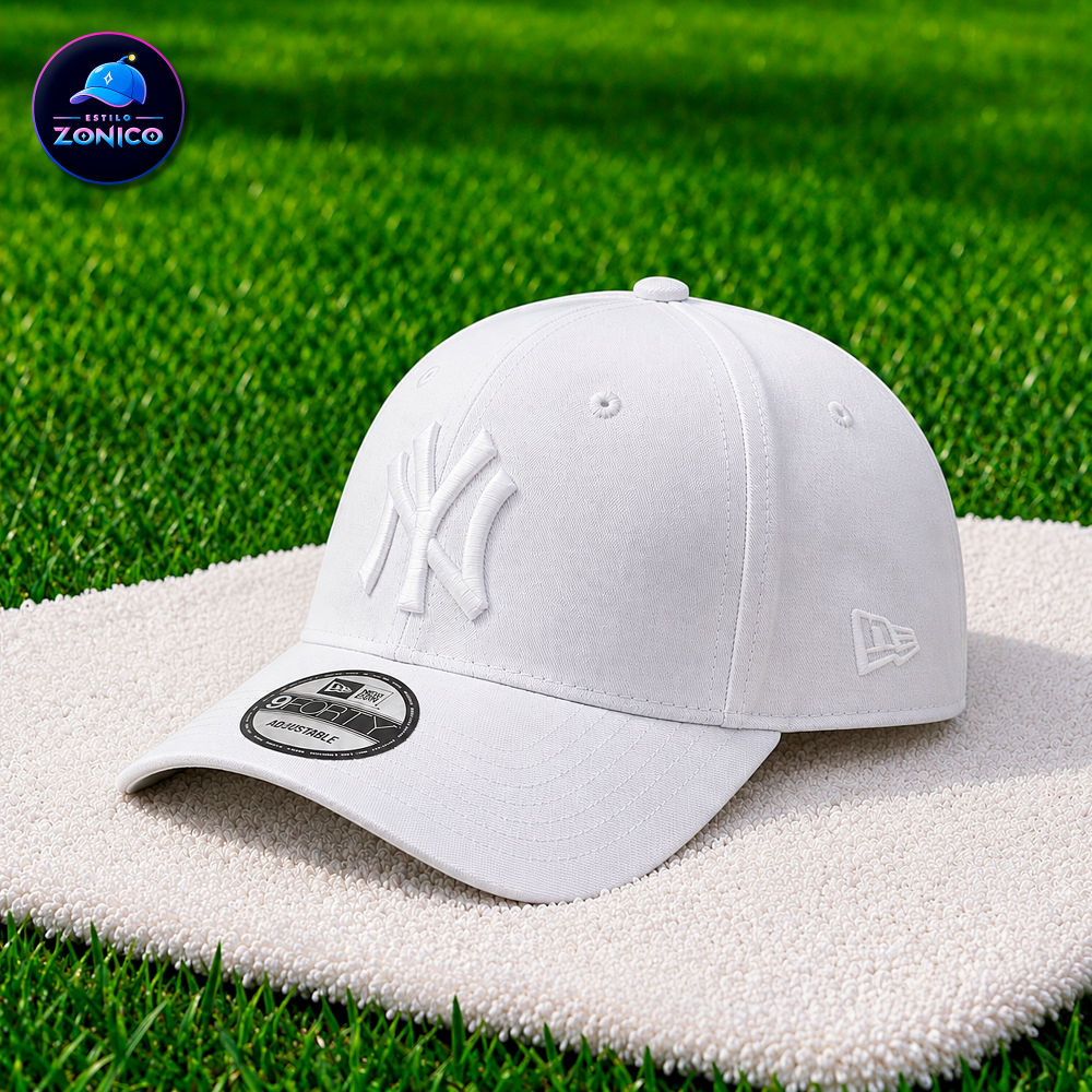 Miniatura 3 de Gorra Curva - NY (Blanco)