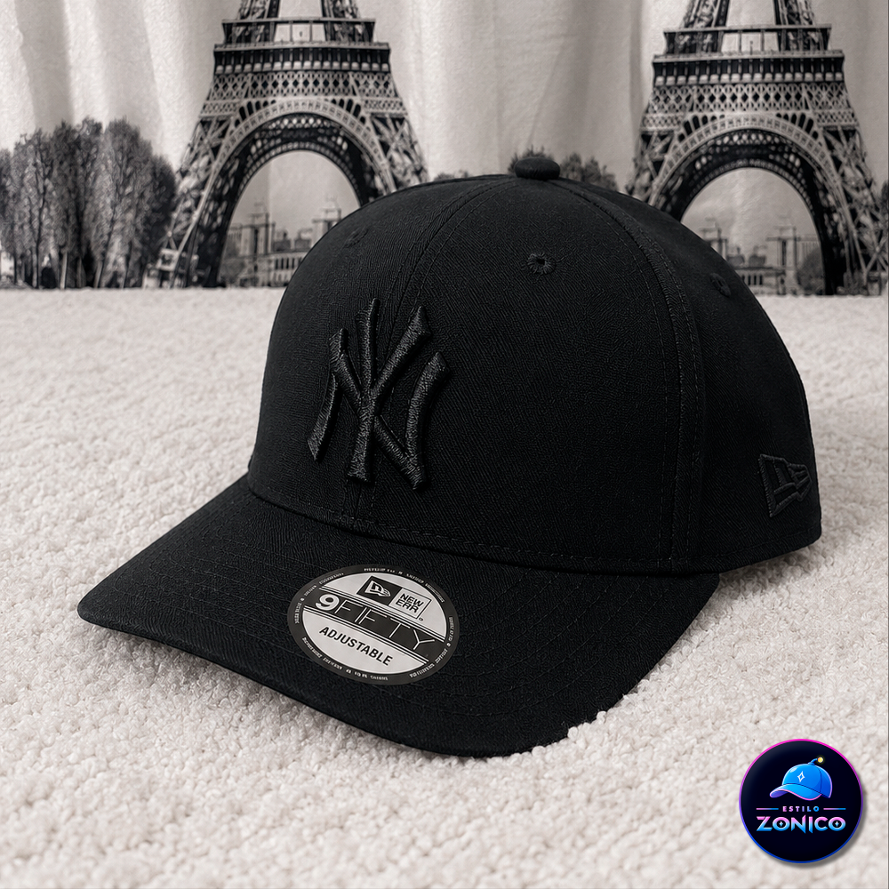 Gorra Curva - NY (Negro)