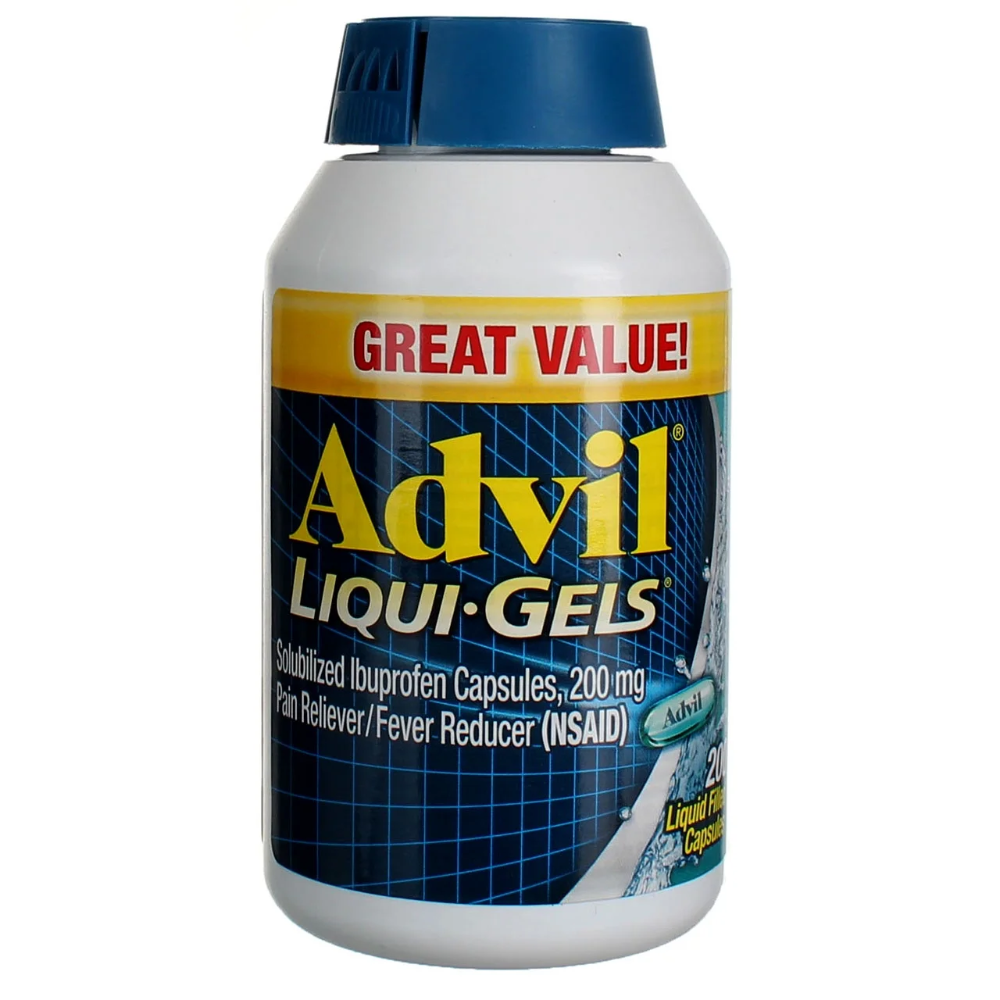 ADVIL LIQUI GELS 200CP