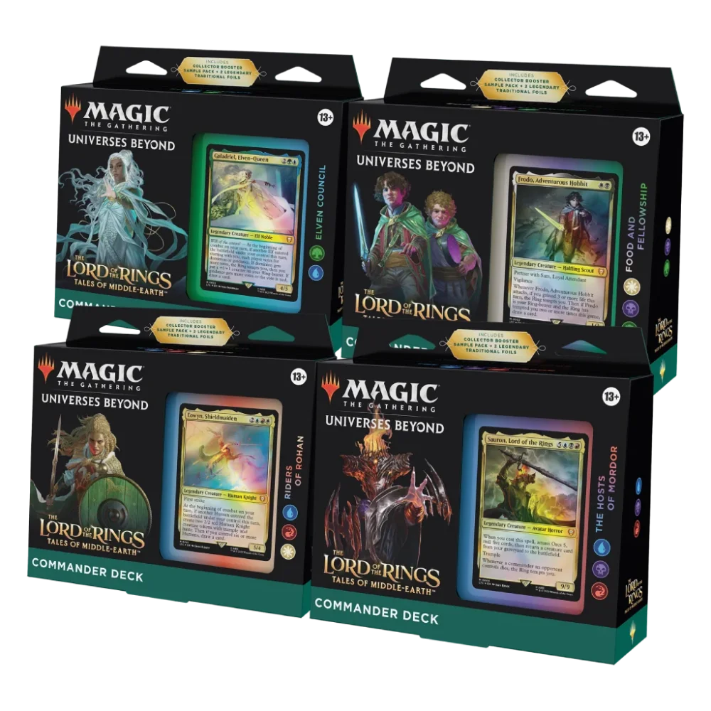 Precon Commander packs - Lord of the rings