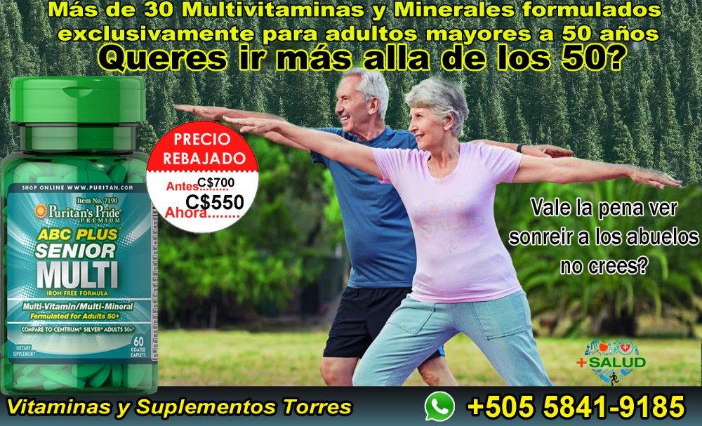ABC Senior Multi 60 Tabletas para 60 días