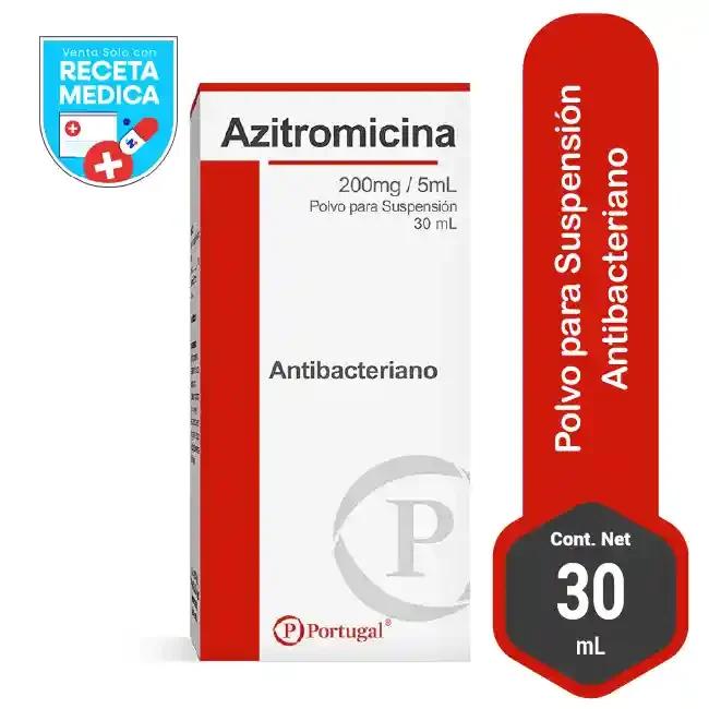 AZITROMICINA 200mg/5mL POLVO  X 30 mL     