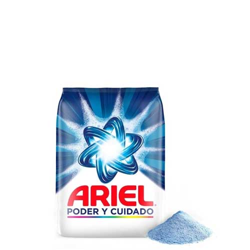  Detergente en polvo Ariel  400g  Blacura y Color DP