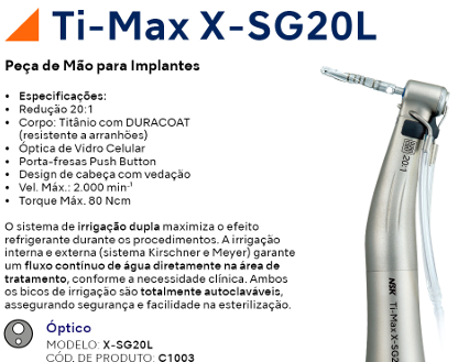 Miniatura 2 de CONTRA ÂNGULO NSK - C/ LED