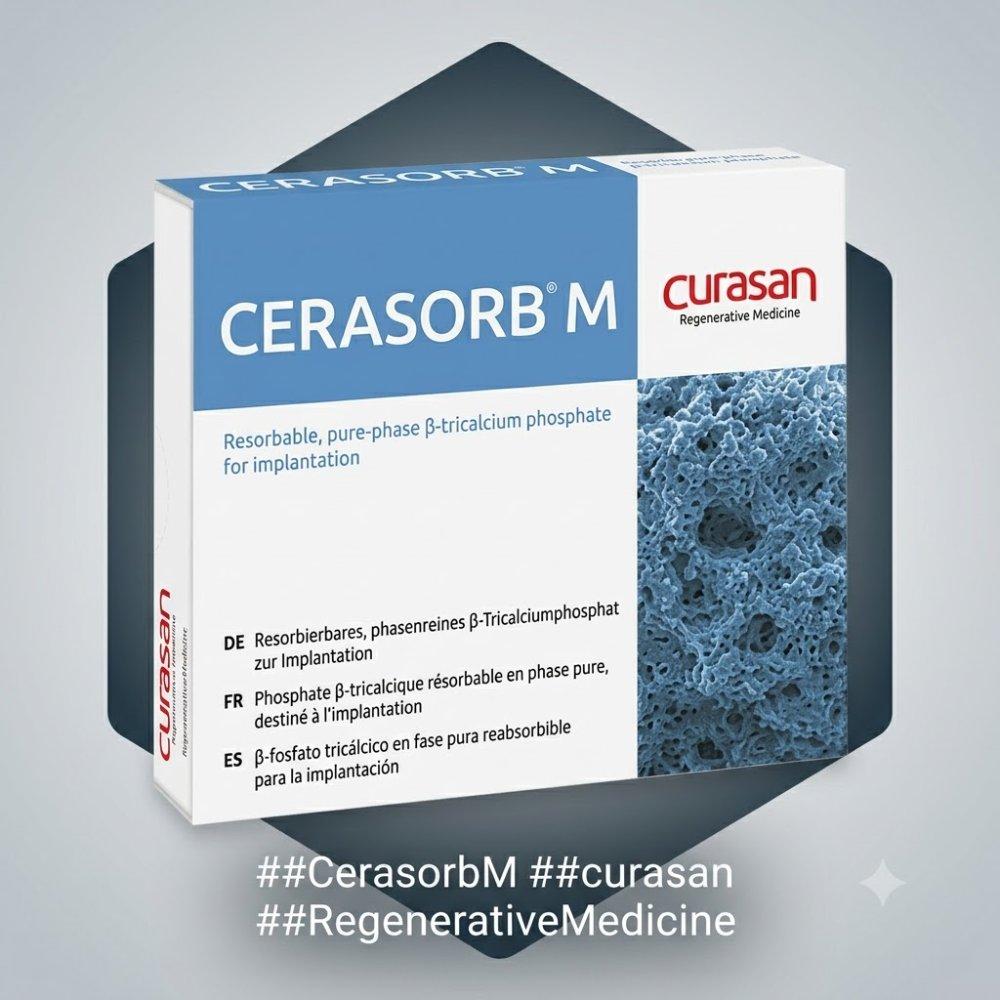 CERASORB  M β-fosfato tricálcico reabsorvível de fase pura
