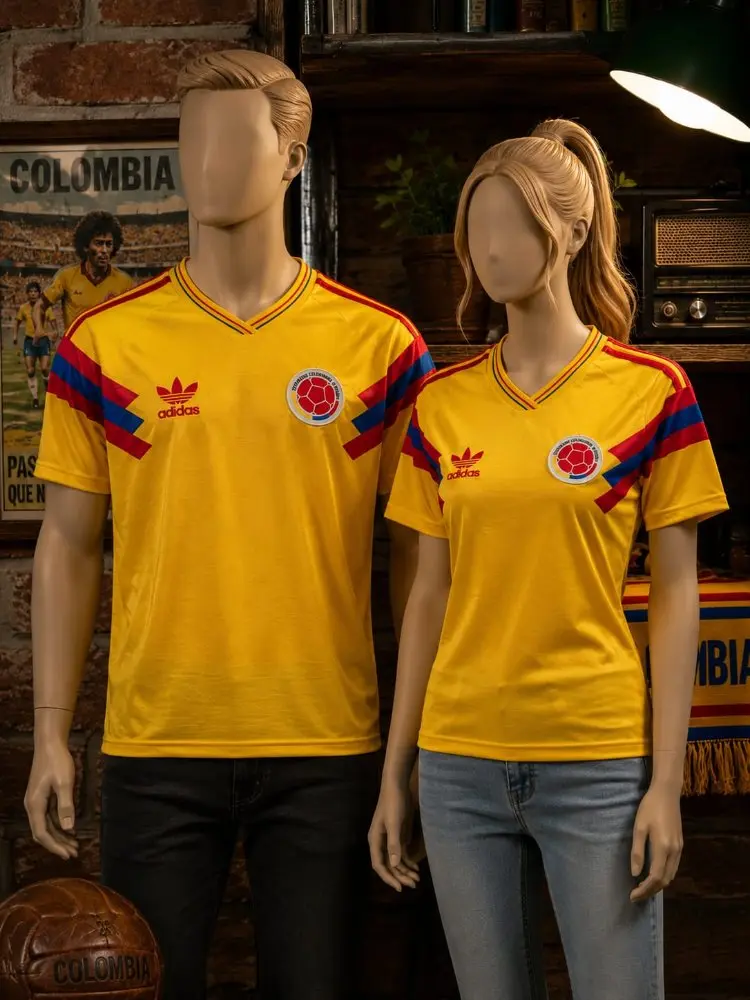 Camiseta De La Seleccion Version Retro 1990 Dama