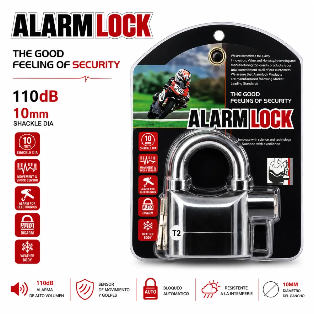 Candado Alarma