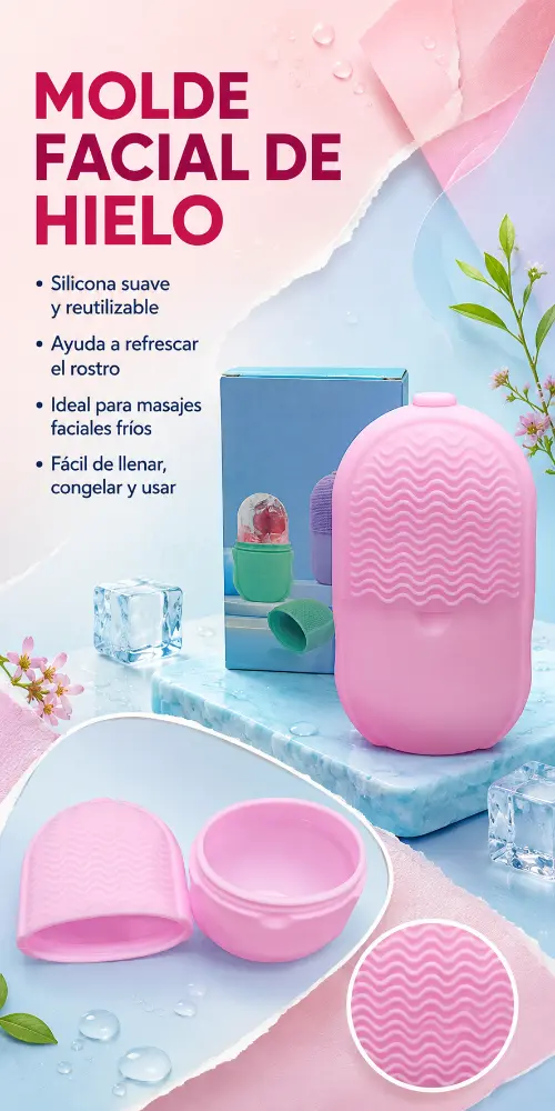Hielo Masajeador Facial