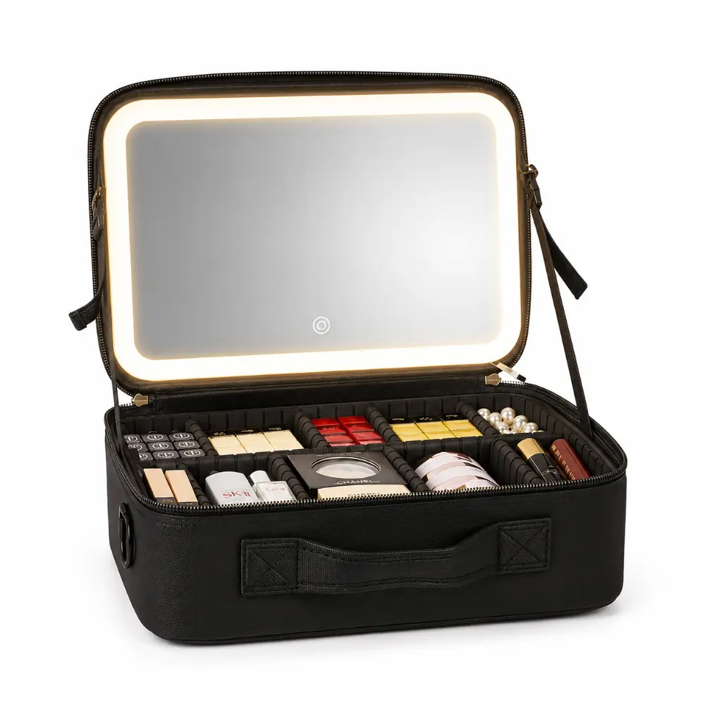 Neceser De Maquillaje Con Espejo