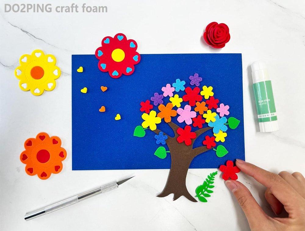 Miniatura 2 de Foami blanco liso