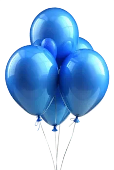 Miniatura 2 de Globo azul
