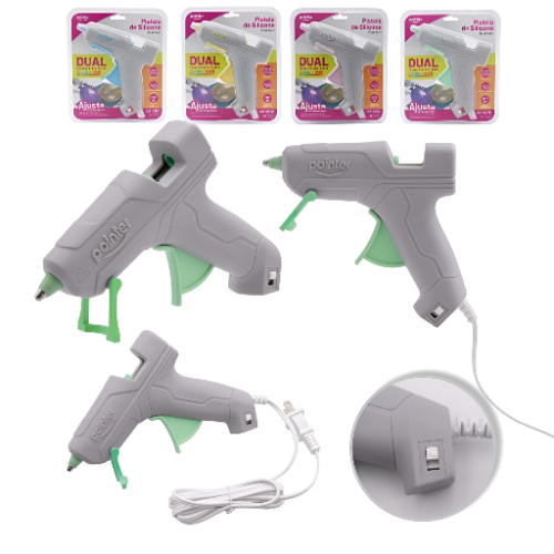pistola de silicón grande