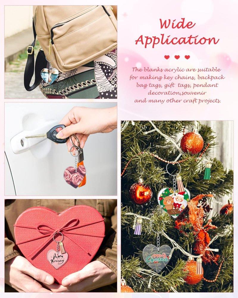 Miniatura 2 de Acrílico en forma de corazón