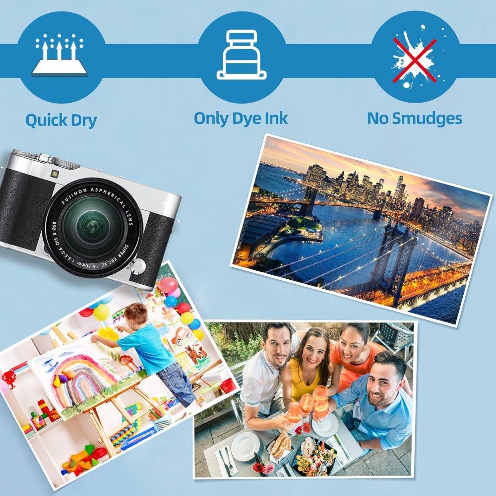 Miniatura 2 de Papel fotográfico doble cara 200gr x 20 Unidades 