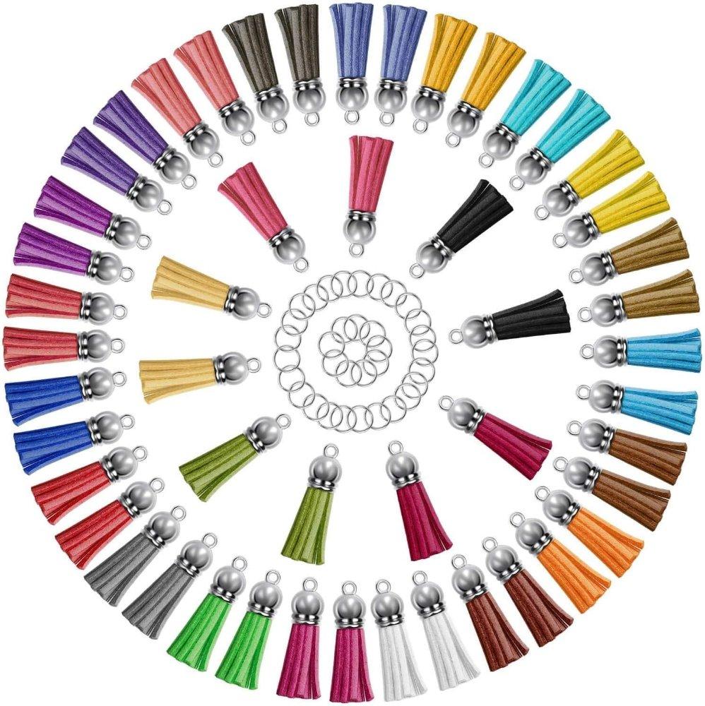 12 Borlas colores Surtidos 3 cm
