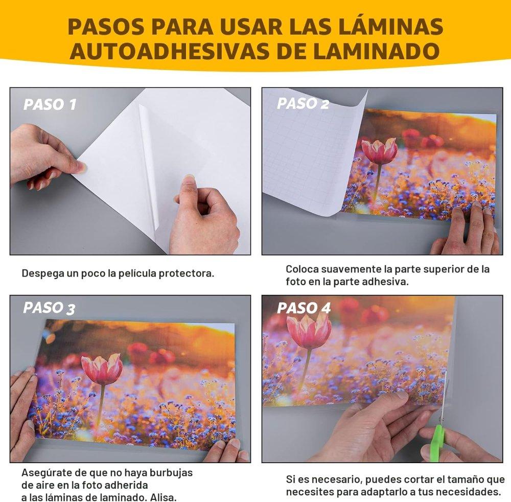 Miniatura 3 de Papel para laminar  Transparente por unidad 
