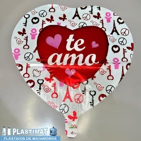 Miniatura 3 de Globo de corazón mediano